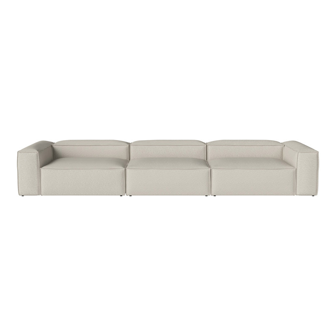 Cosima 3-Seater Sofa - Modern Living Room Couch for Small Spaces | Comfortable Fabric Sectional Sofa for Apartments & Home Decor