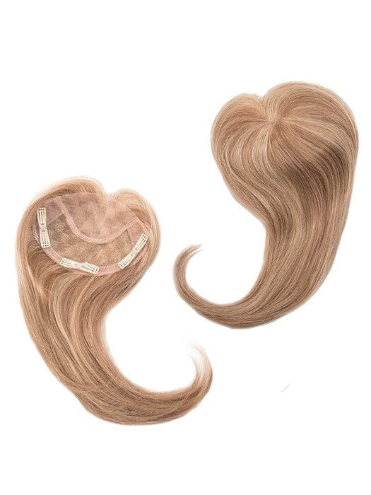 Human Hair Topper with Full Mono Base - Natural Looking Hairpiece for Thinning Hair | Perfect for Daily Wear, Special Occasions & Confidence Boost