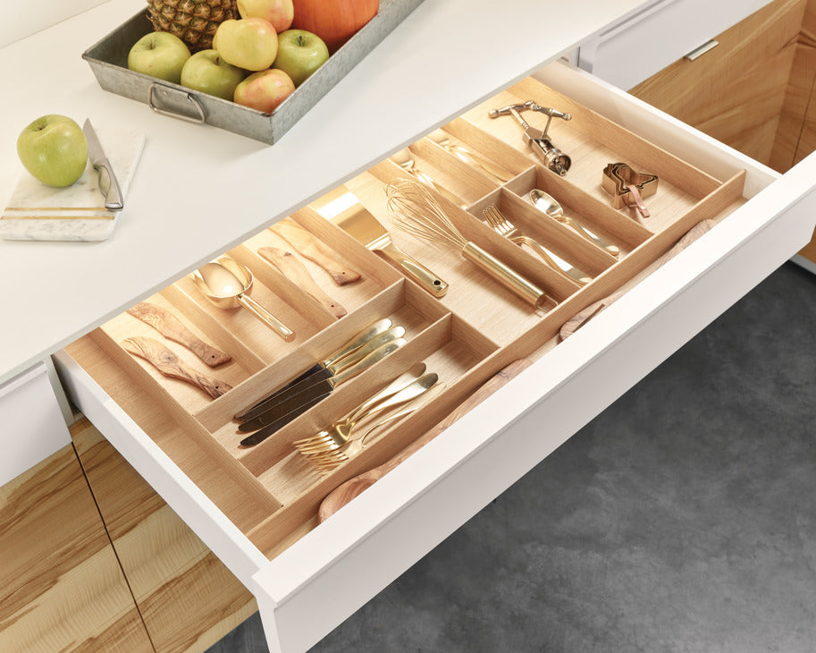Hafele Fineline Multipurpose Insert - Premium Kitchen & Bathroom Organizer for Cabinets, Drawers & Shelves - Perfect for Home Storage & Organization Solutions