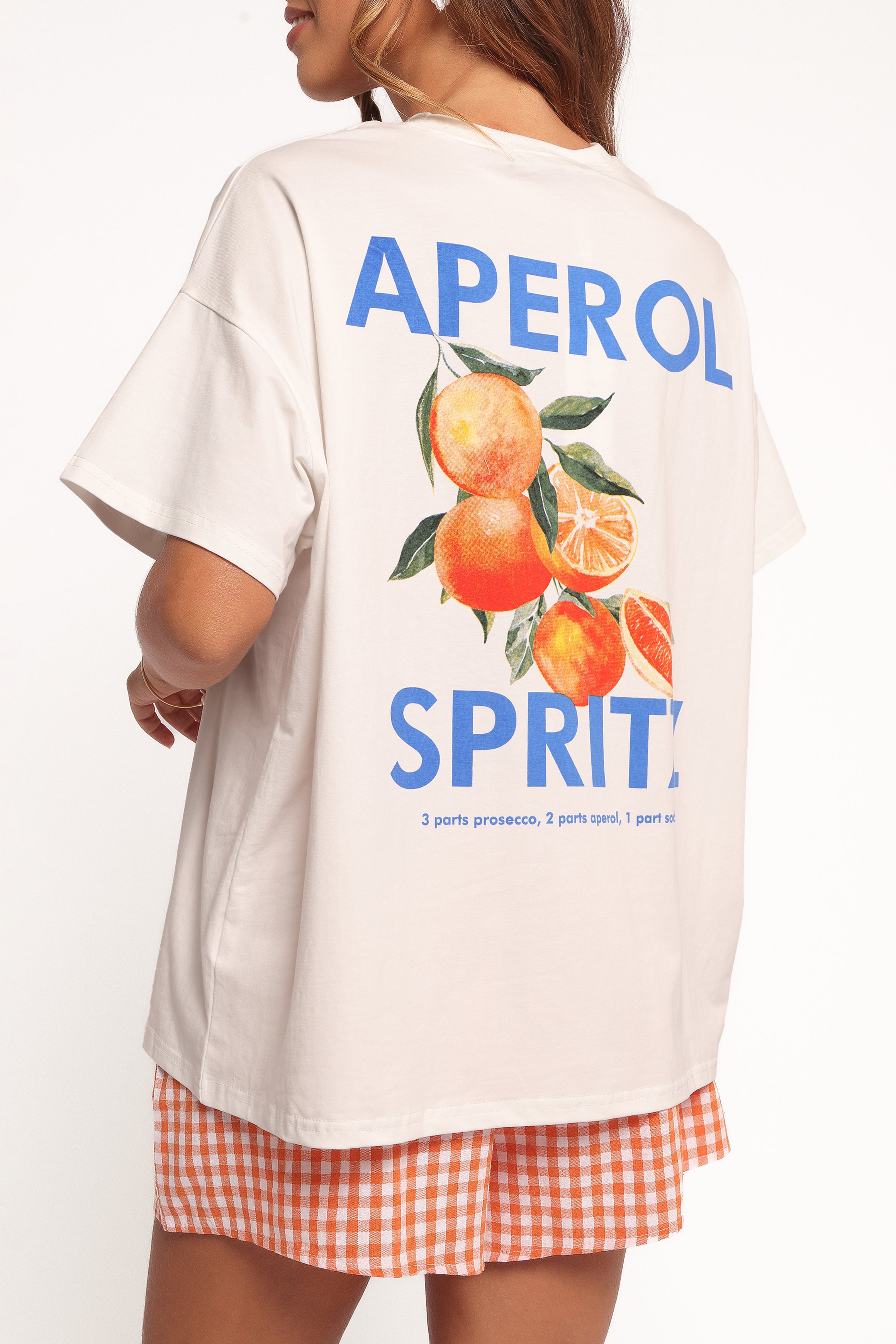 Emilia Short Set - Aperol Orange Summer Outfit for Women | Trendy Casual Wear for Beach, Vacation & Everyday Style