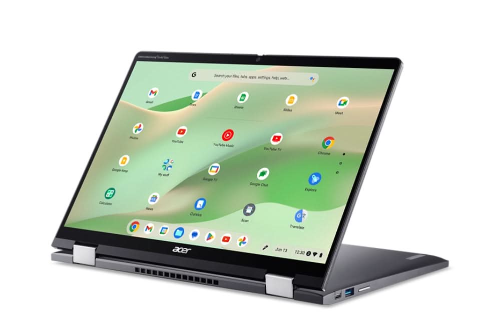 Acer Chromebook Spin 714 Laptop - Intel Core i3-1315U Processor, 8GB RAM, 256GB SSD, 14