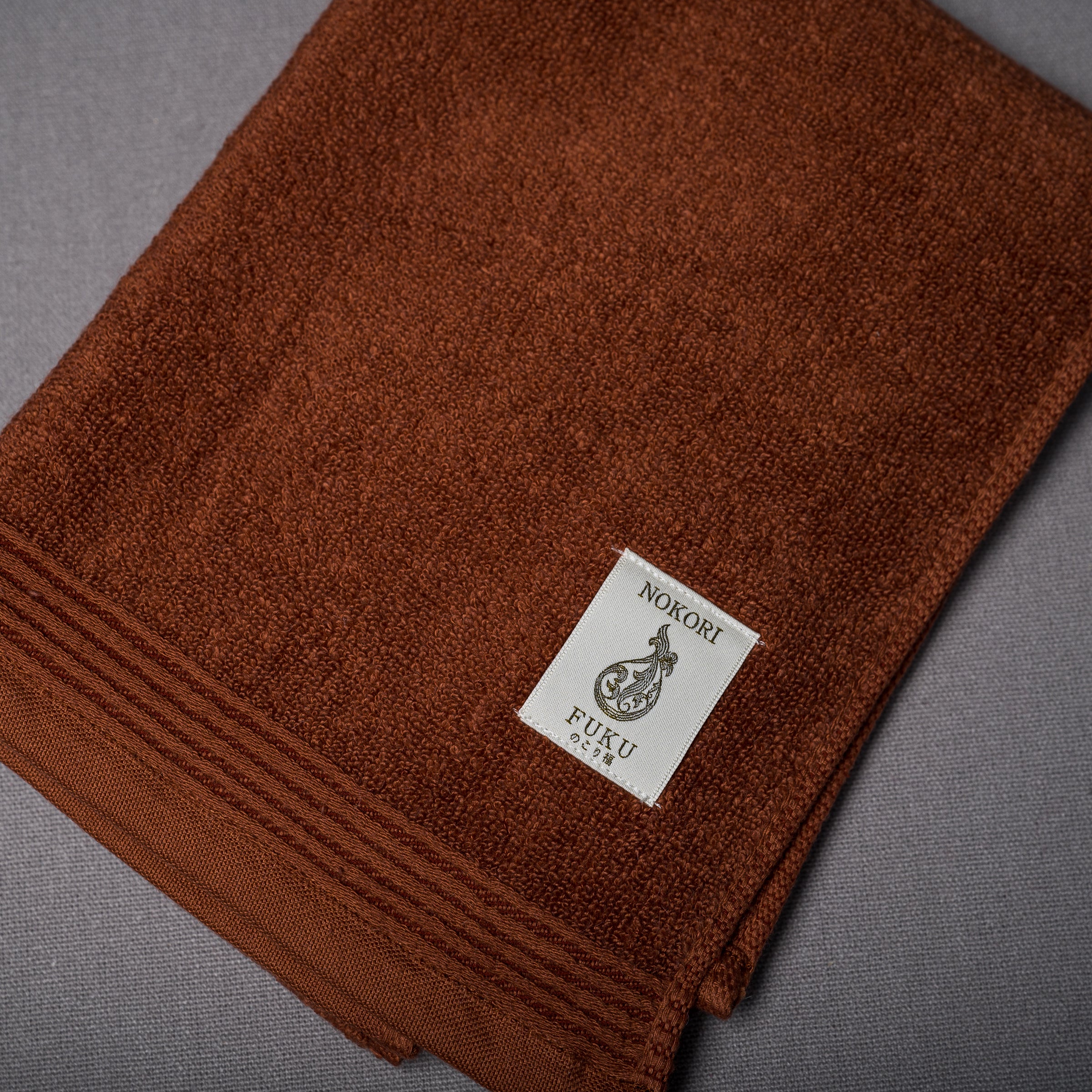 Premium Nokori Fuku Hand Towel - 4 Colors, Soft & Absorbent Japanese Cotton Towels for Kitchen, Bathroom & Spa Use