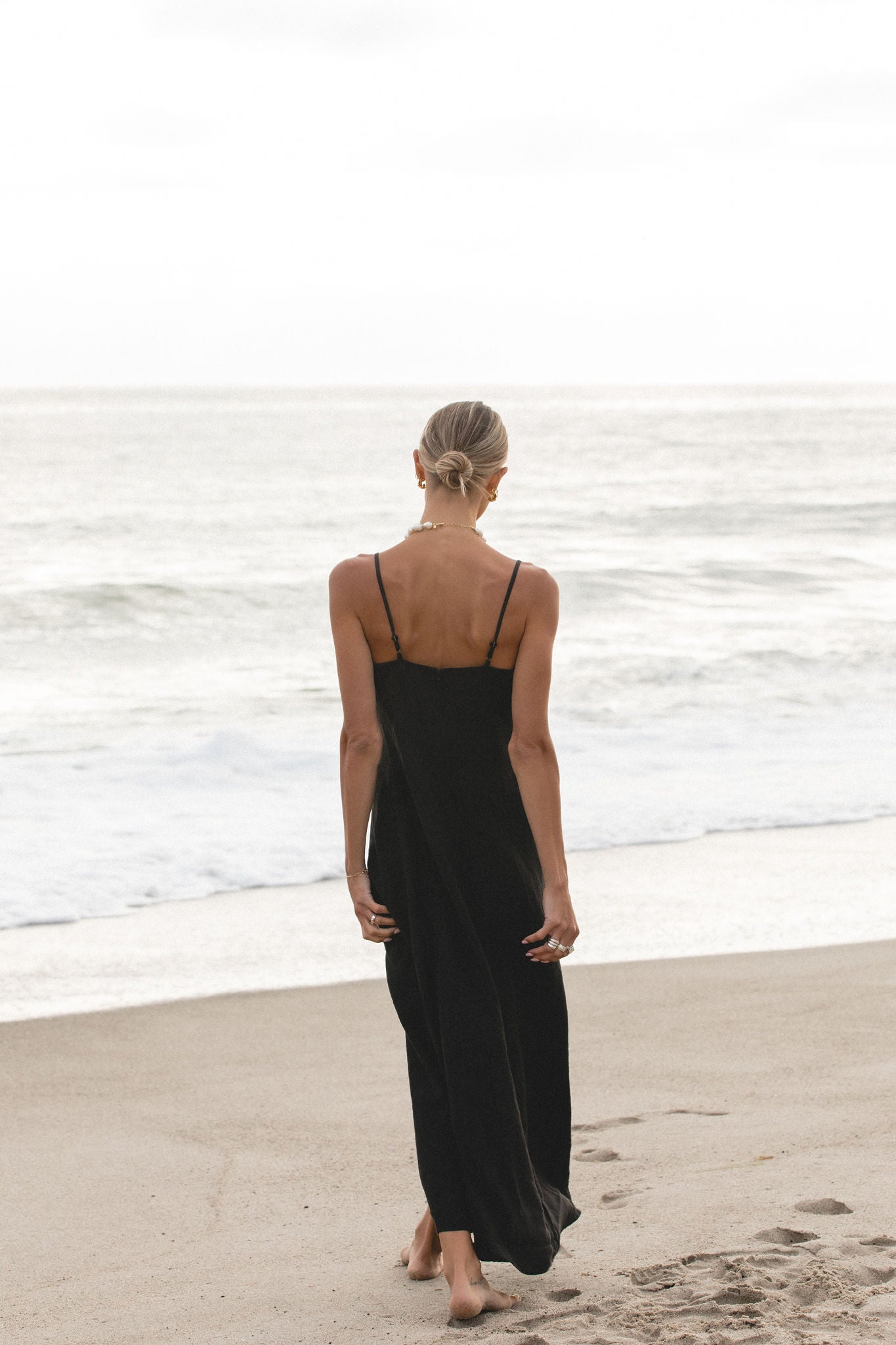 Stylish Sicily Linen Maxi Dress for Women - Breathable Summer Beach Dress, Boho Chic Vacation Outfit, Perfect for Beach Parties, Weddings & Casual Wear