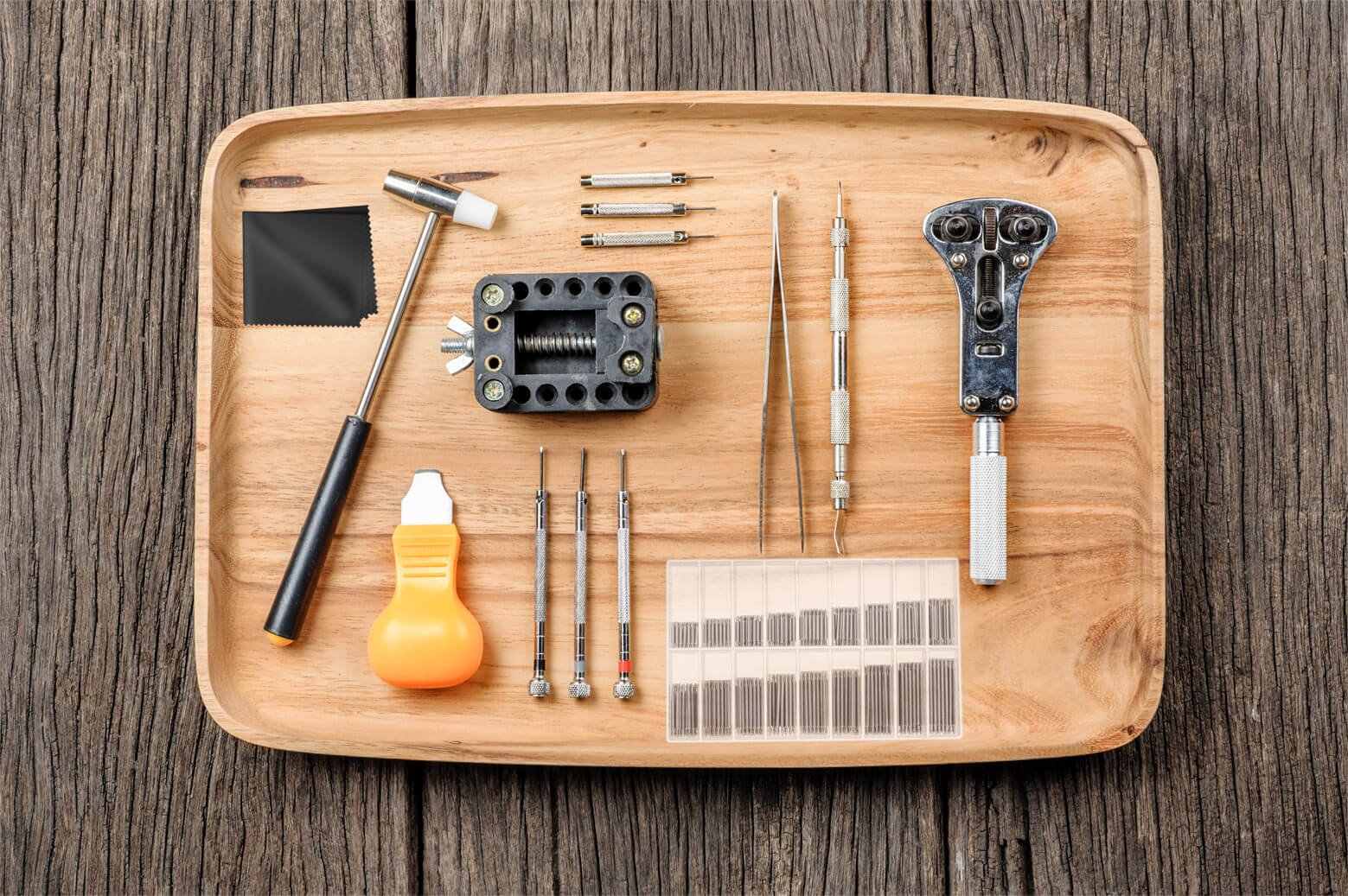 Anezus Watch Link Remover Tool Kit with Spring Bar Tool & 360 Watch Strap Pins - Professional Watch Band Removal & Repair Kit for Rolex, Seiko, Citizen - Perfect for Watch Enthusiasts & Jewelers