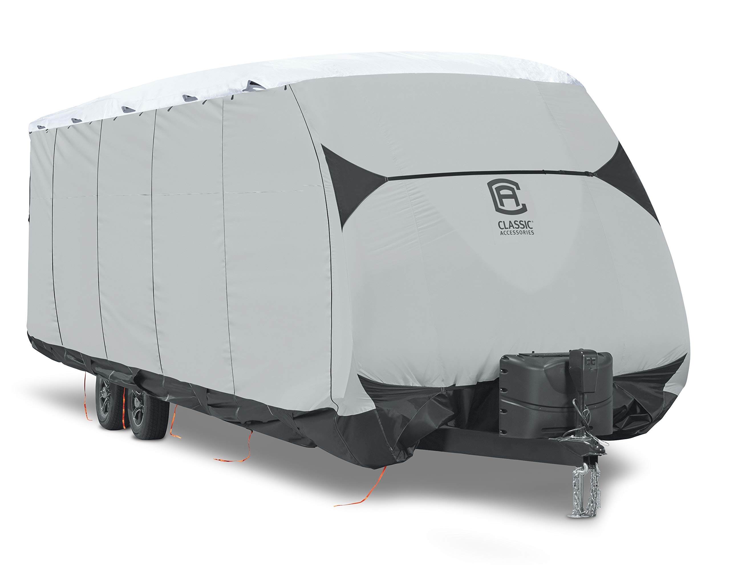 Classic SkyShield RV Cover 650-700cm - Black/Grey/White for Caravan Protection