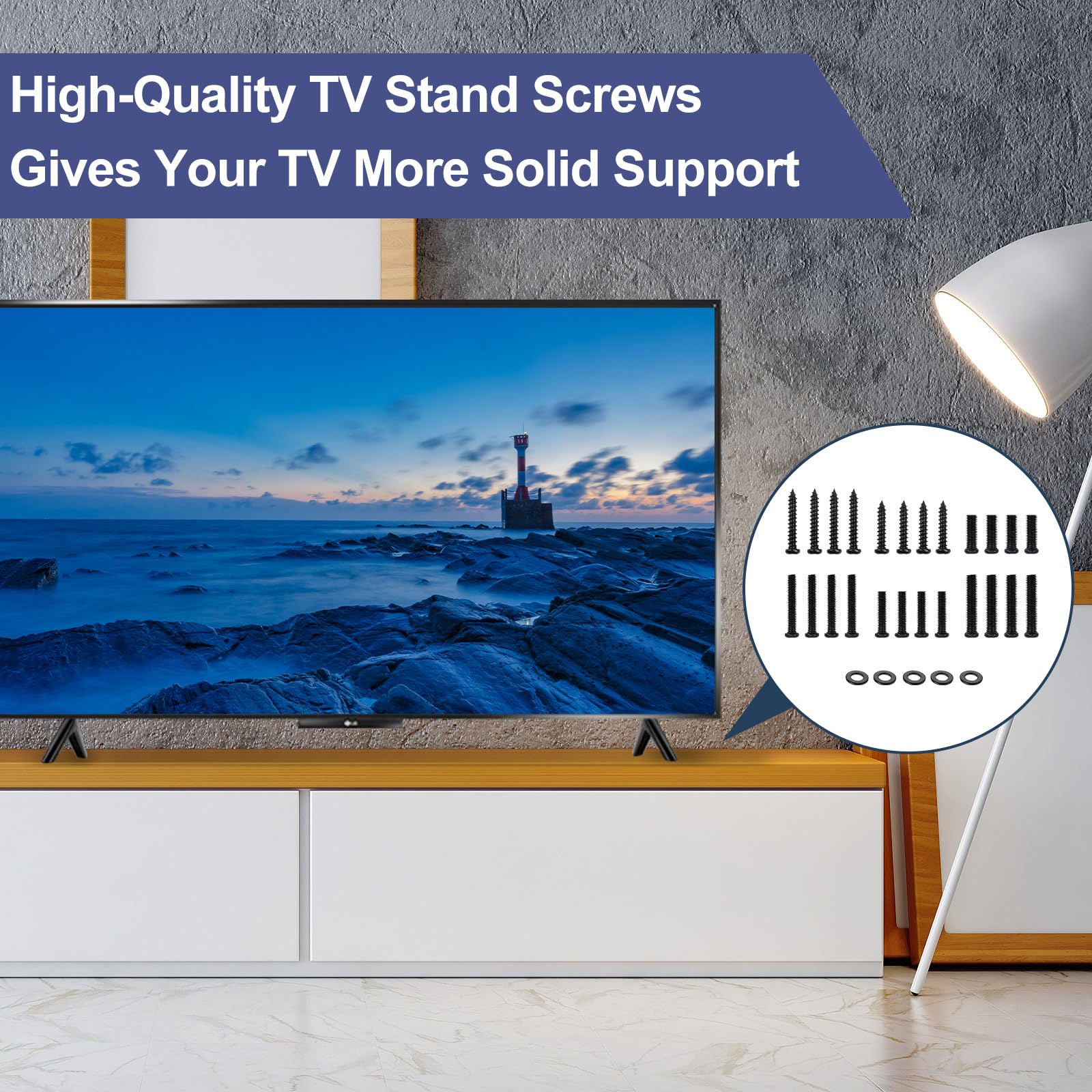 Vizio TV Stand Screws - Compatible with 32