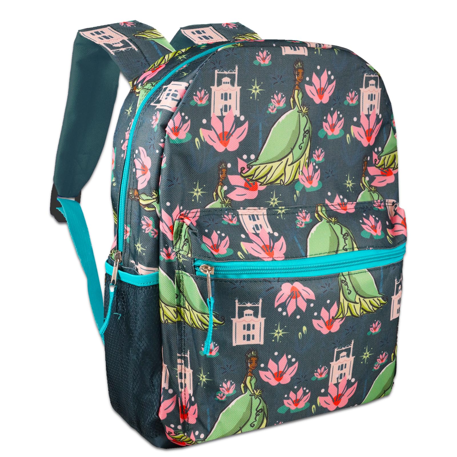 Disney Princess and the Frog Backpack Set for Girls - 16