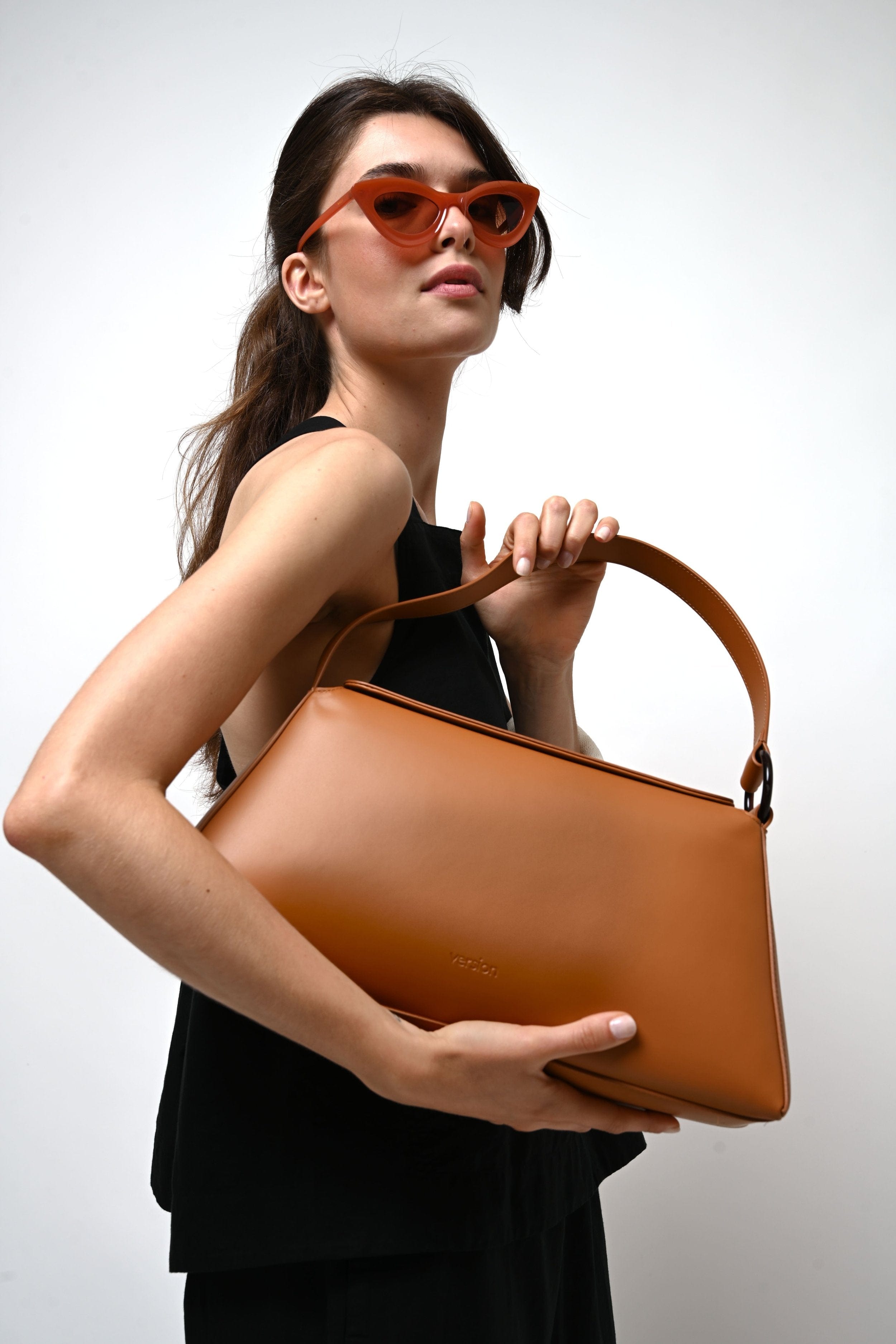 Vegan Leather Shoulder Bag for Women - Stylish & Durable Crossbody Purse in Multiple Colors | Perfect for Work, Travel & Everyday Use