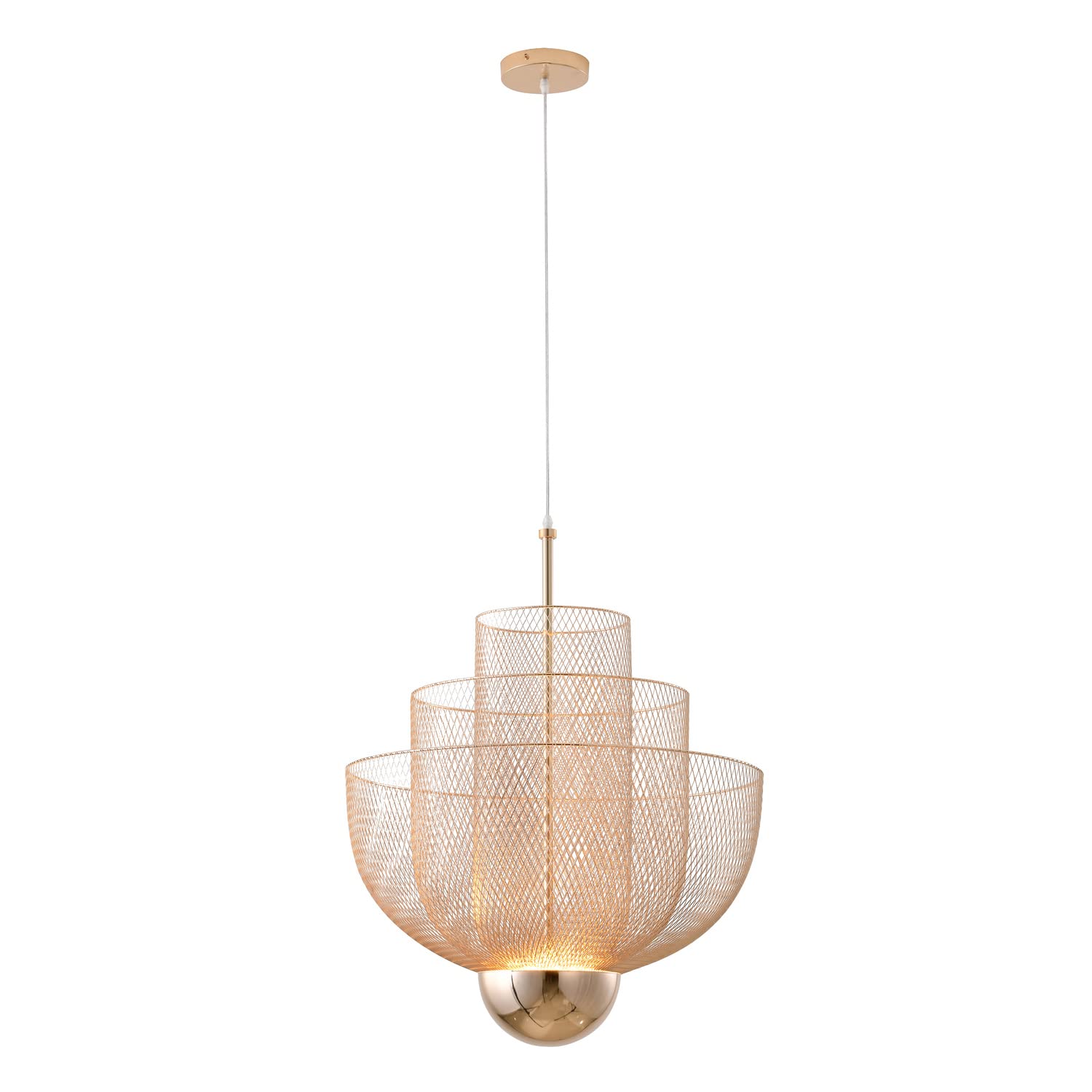 Elegant Modern LED Chandelier Light Fixture - Dimmable Crystal Ceiling Lamp for Dining Room, Bedroom, Living Room - Energy Saving Home Decor Lighting (Gold/Black) | Perfect for Weddings, Restaurants, and Luxury Interior Design