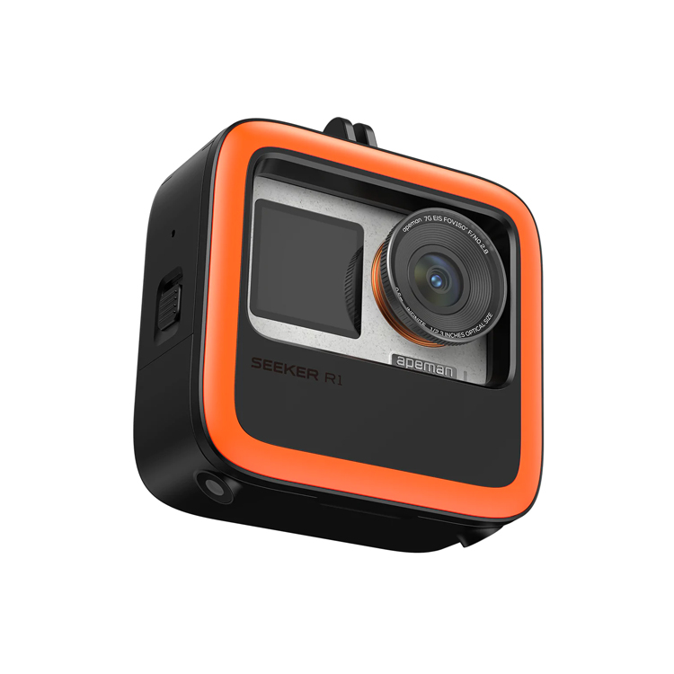 Apeman Seeker R1 4K Ultra HD Waterproof Cycling Camera with Night Vision - Perfect for Mountain Biking, Road Cycling & Outdoor Adventures