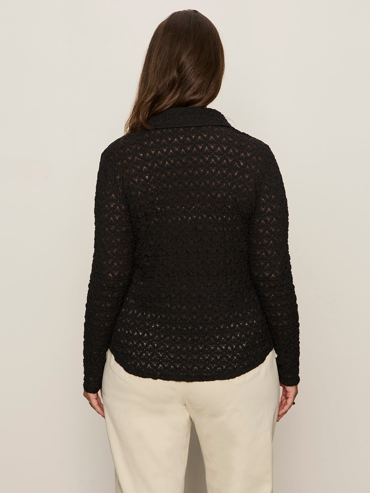 Dreamgirl Women's Black Stretch Top - Plus Size & Extended Sizing - Perfect for Parties, Date Nights & Special Occasions