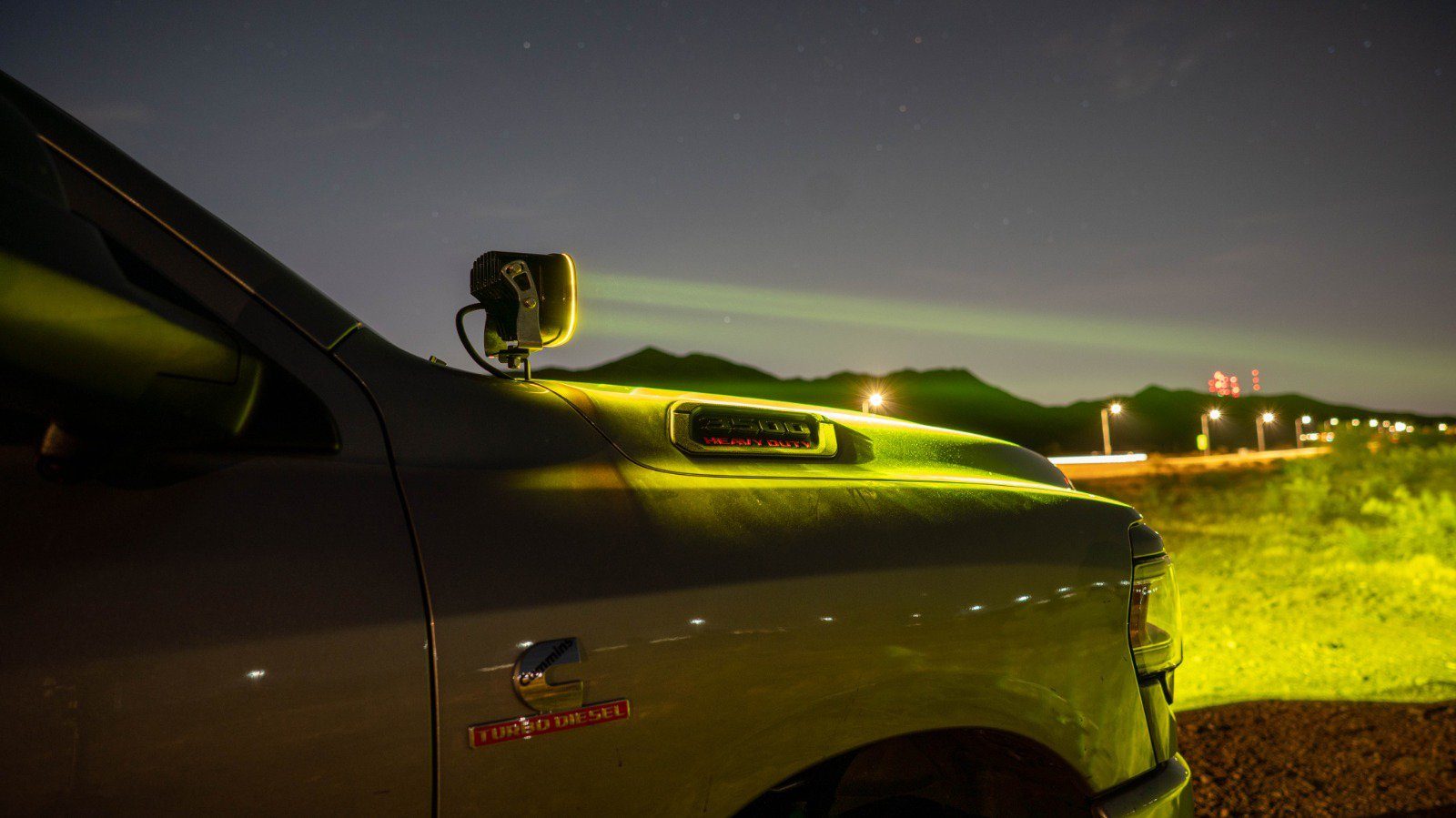 SDHQ Built A-Pillar Light Mounts for 2019-2025 Ram 2500/3500 Heavy Duty Trucks | Off-Road LED Light Brackets | Perfect for Night Driving & Off-Road Adventures