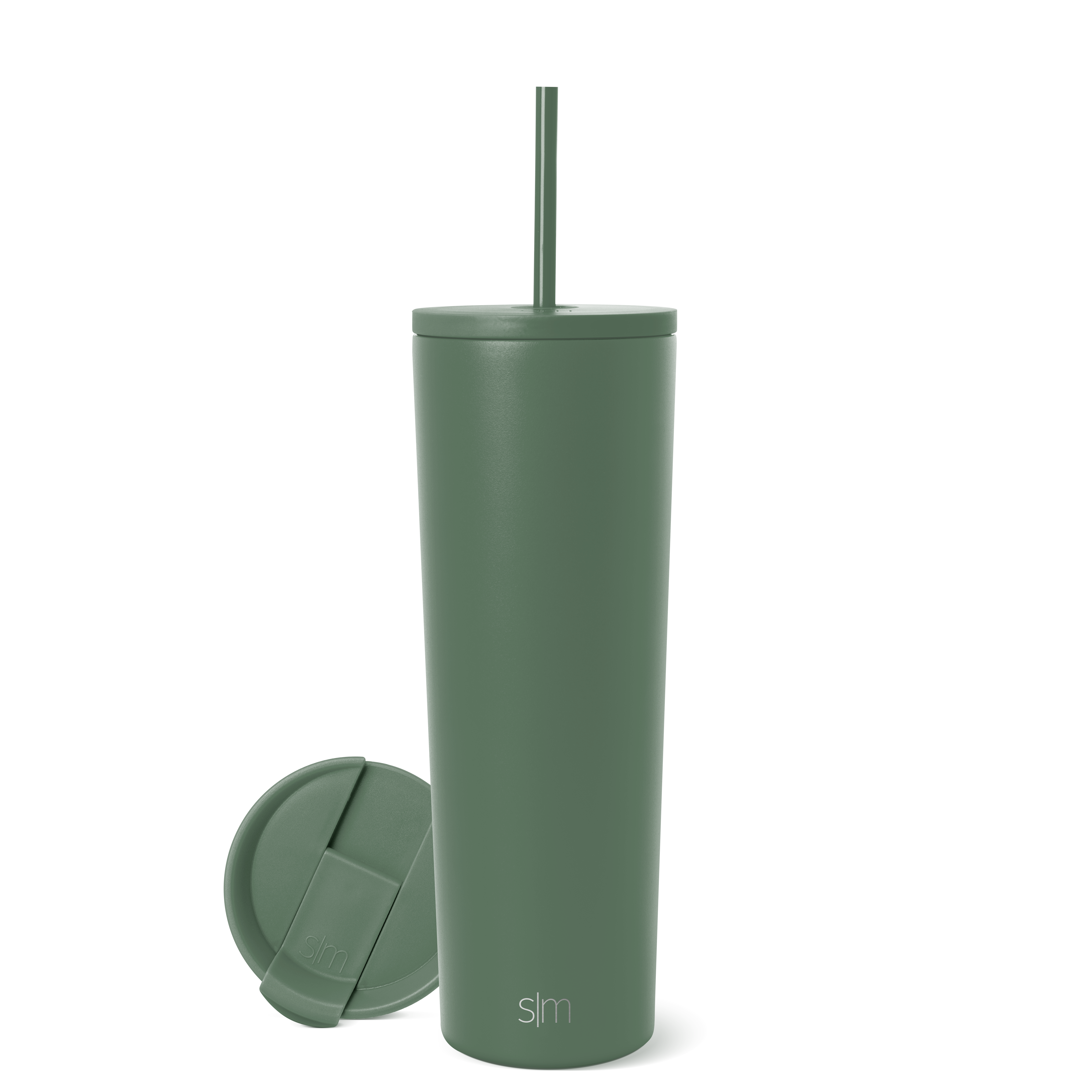 28Oz Classic Tumbler with Lid and Straw - Stainless Steel Vacuum Insulated Cup for Hot & Cold Drinks - Perfect for Coffee, Tea, Water, Smoothies - Ideal for Office, Travel, Gym, and Outdoor Activities