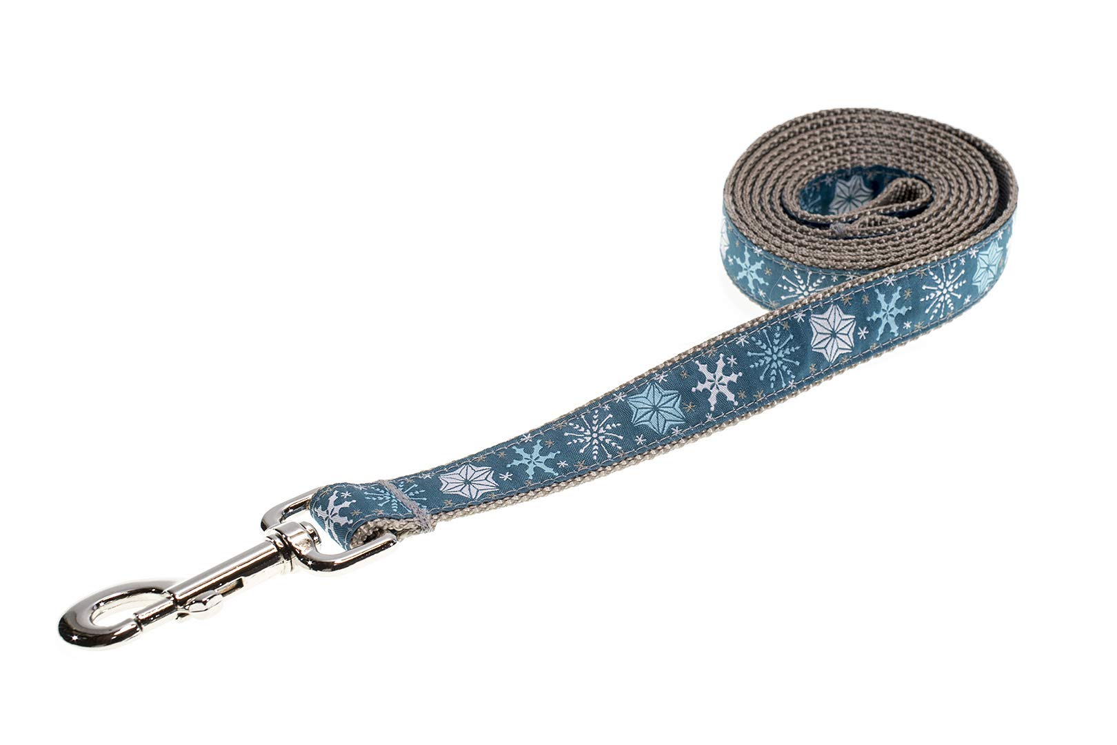 Premium Reflective Dog Leash for Small Medium Large Dogs - Strong Nylon Pet Leash with Comfortable Padded Handle - Perfect for Walking, Running, Hiking & Nighttime Safety