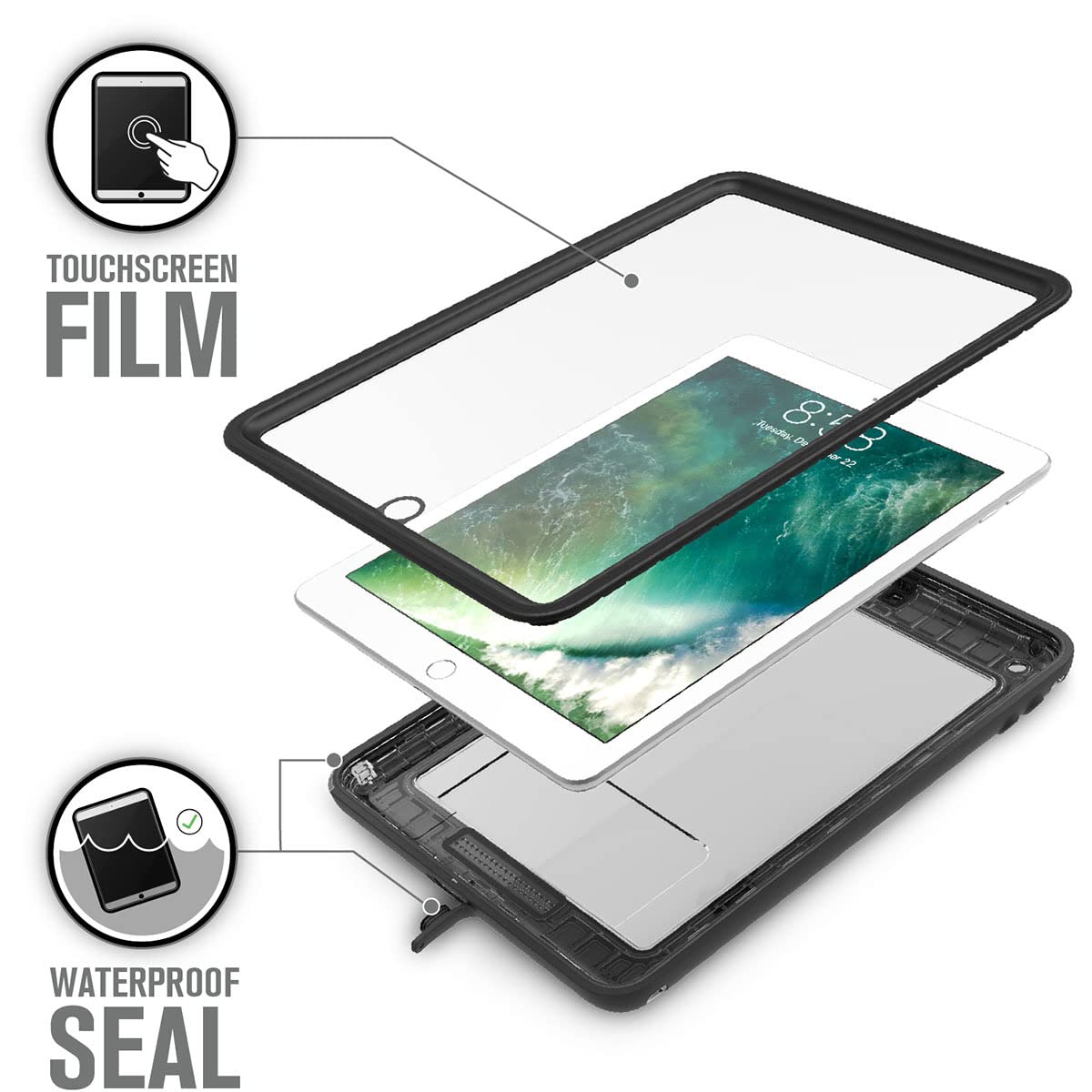 **Catalyst Waterproof Case for iPad 9.7