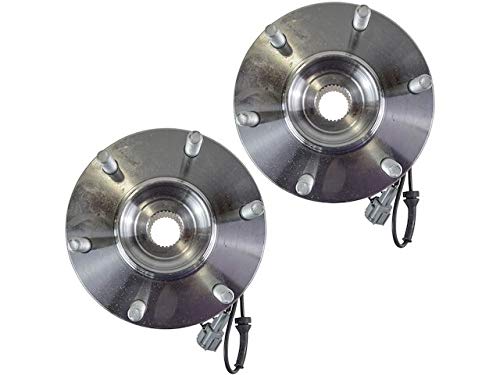 Front Wheel Hub and Bearing Assembly Kit - 2 Piece Set - Fits 2004 Nissan Pathfinder Armada - Perfect for DIY Repairs & Off-Road Vehicle Maintenance