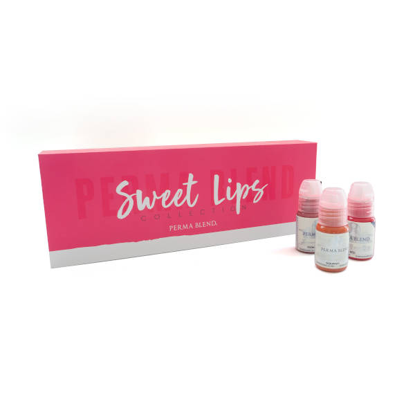 Perma Blend Sweet Lip Box Set - 6 Long Lasting Lip Tint Shades for All-Day Wear, Perfect for Daily Makeup & Special Occasions