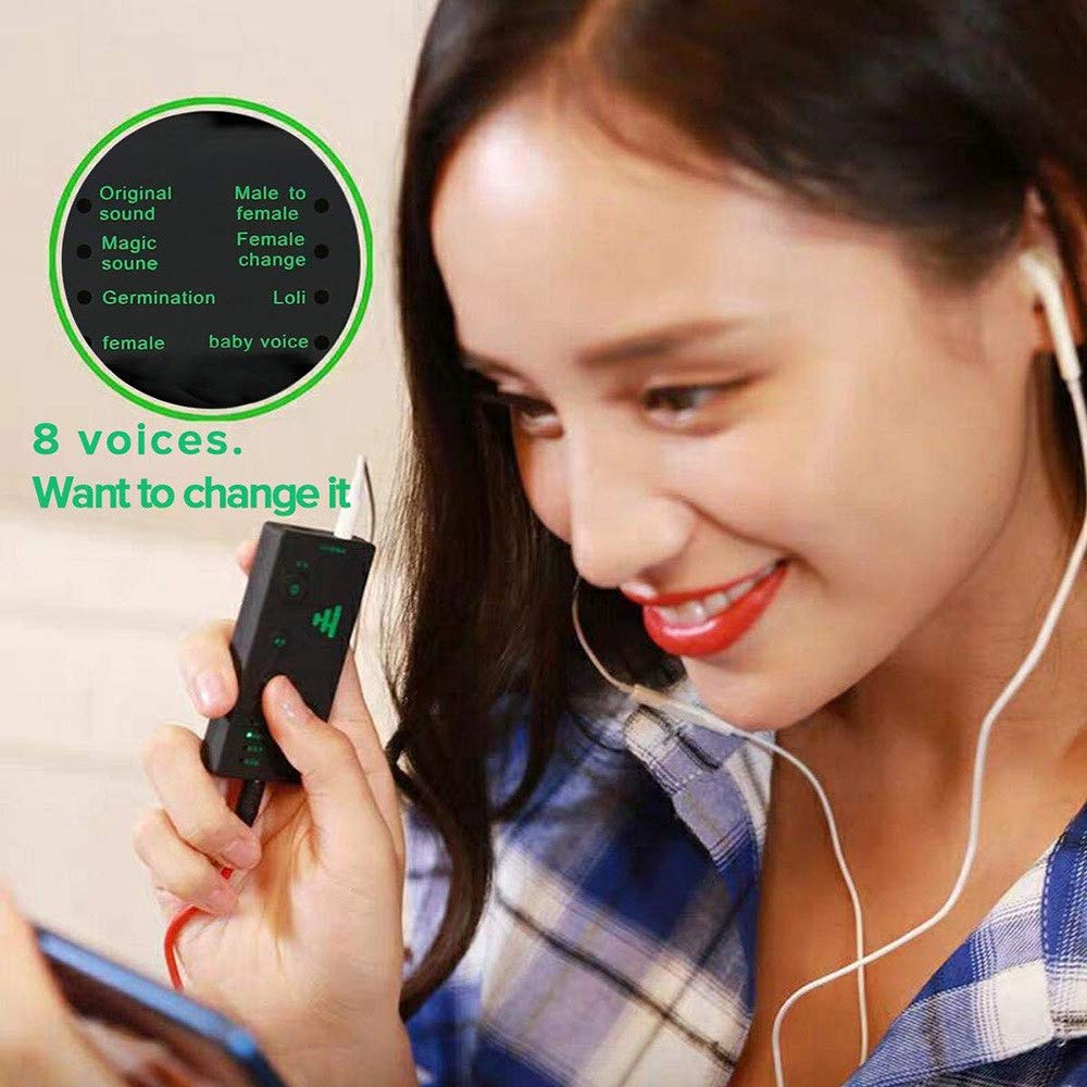 Karriter Voice Changer with 7 Sound Effects - Real-Time Voice Modifier for PC, Laptop & Smartphone | Perfect for Gaming, Streaming & Prank Calls