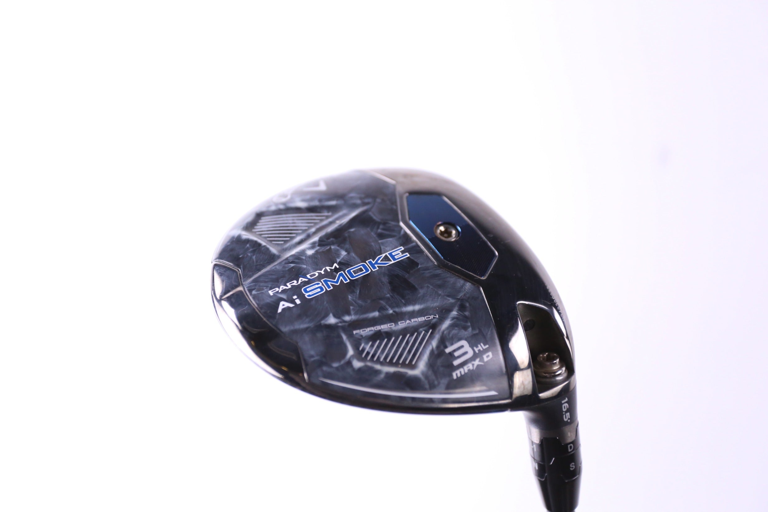 Used Callaway Paradym Ai Smoke MAX D 3HL Wood - Right Handed 16.5° Senior Flex Golf Club for Men | Perfect for High Launch & Forgiveness on the Fairway