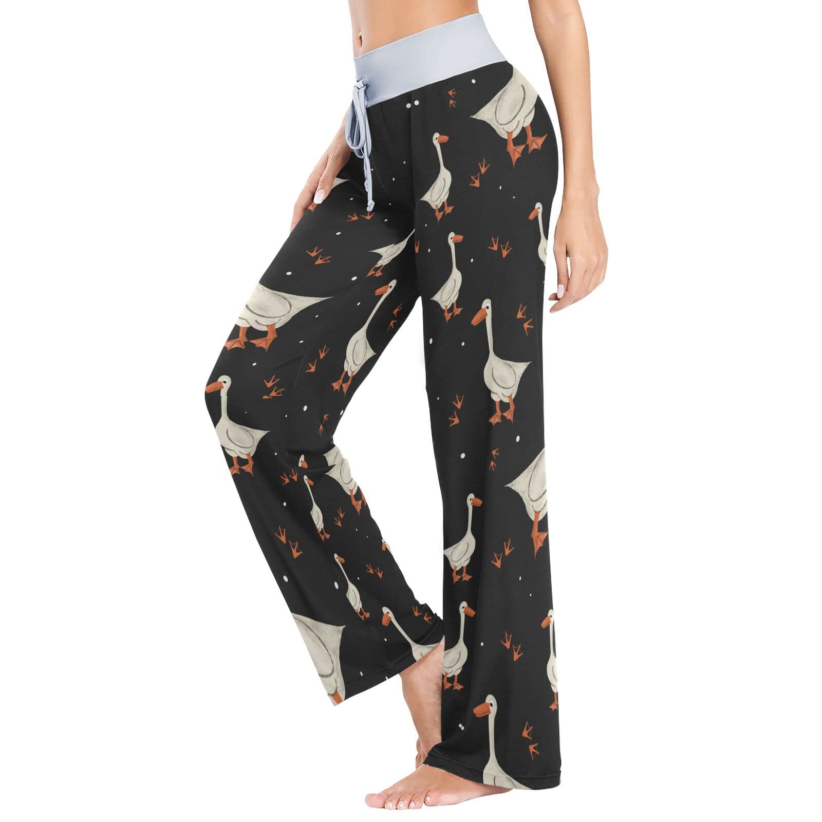 Aflyko Women's Cute Pajama Pants - Soft Sleepwear Pjs for Lounge & Nighttime Comfort - Perfect for Relaxing at Home or Sleepovers