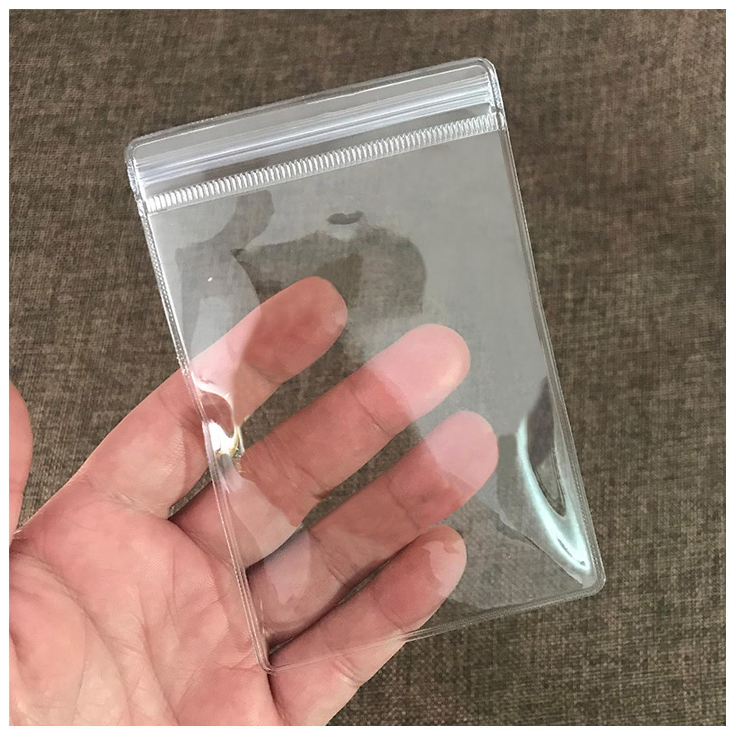 50PCS Clear PVC Jewelry Pouches - Waterproof Zipper Storage Bags for Earrings, Bracelets & Necklaces - Travel Jewelry Organizer for Women, Small Transparent Pouch for Jewelry Display & Protection (50 Pack)