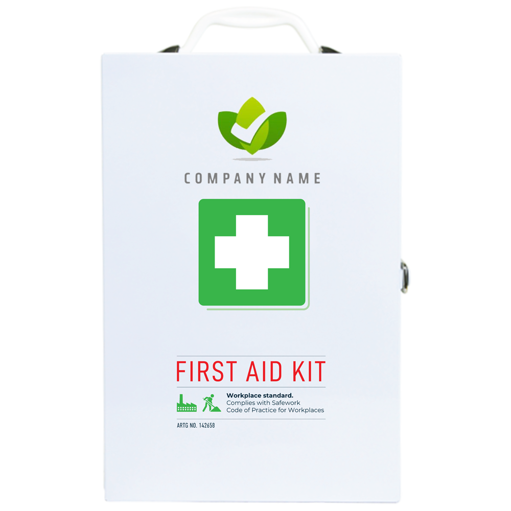Premium Custom 5 Series Metal First Aid Kit - 29cm x 13cm x 43cm Heavy Duty Emergency Medical Box for Home, Office, Car & Outdoor Adventures