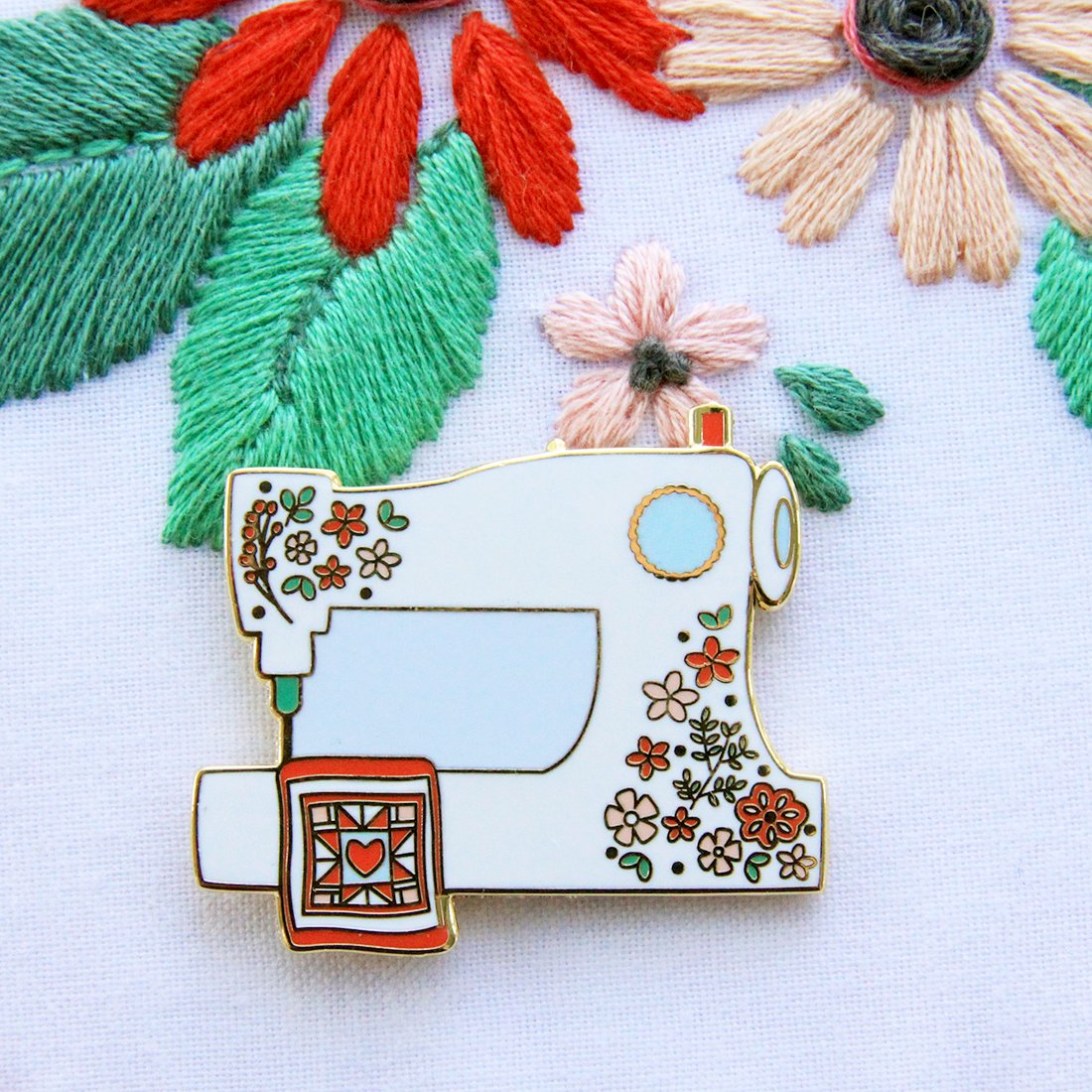 Flamingo Toes Magnetic Needle Minder for Sewing Machine - Secure Your Needles While Crafting, Quilting & DIY Projects