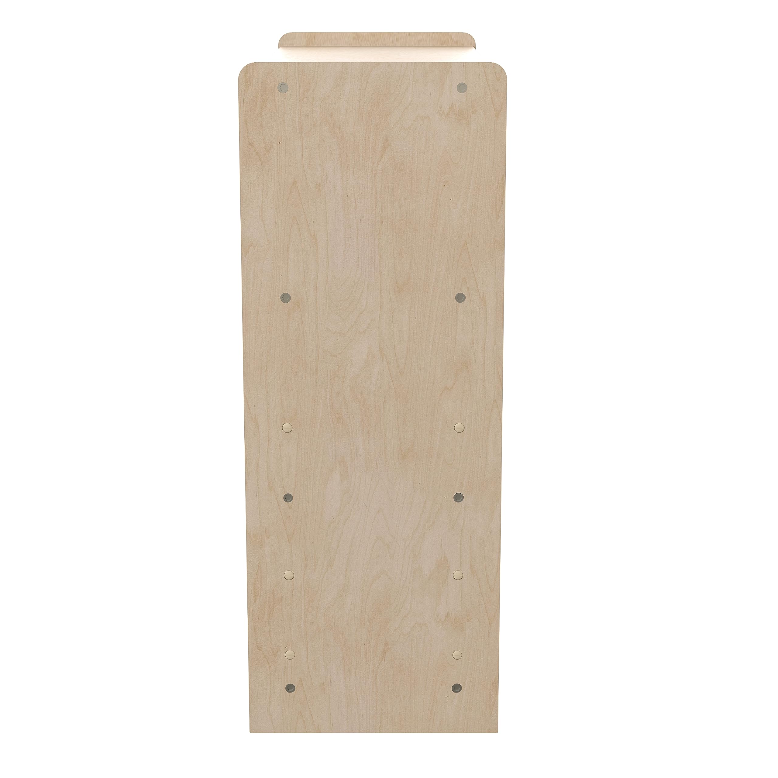 Commercial Grade 8-Section Modular Wooden Classroom Storage Unit - Safe, Kid-Friendly Open Shelf Organizer for Books & Supplies - Perfect for Preschools, Daycares & Homeschool Classrooms