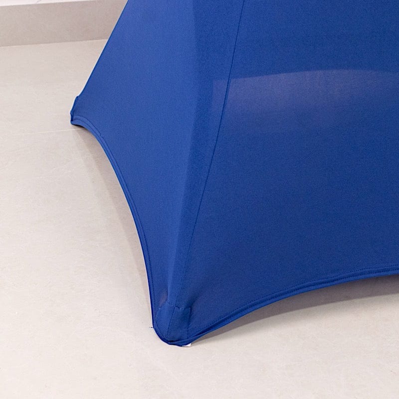 36 Elegant Spandex Cocktail Table Covers - High Top Style Stretch Tablecloths for Round Tables - Perfect for Weddings, Parties & Home Decor