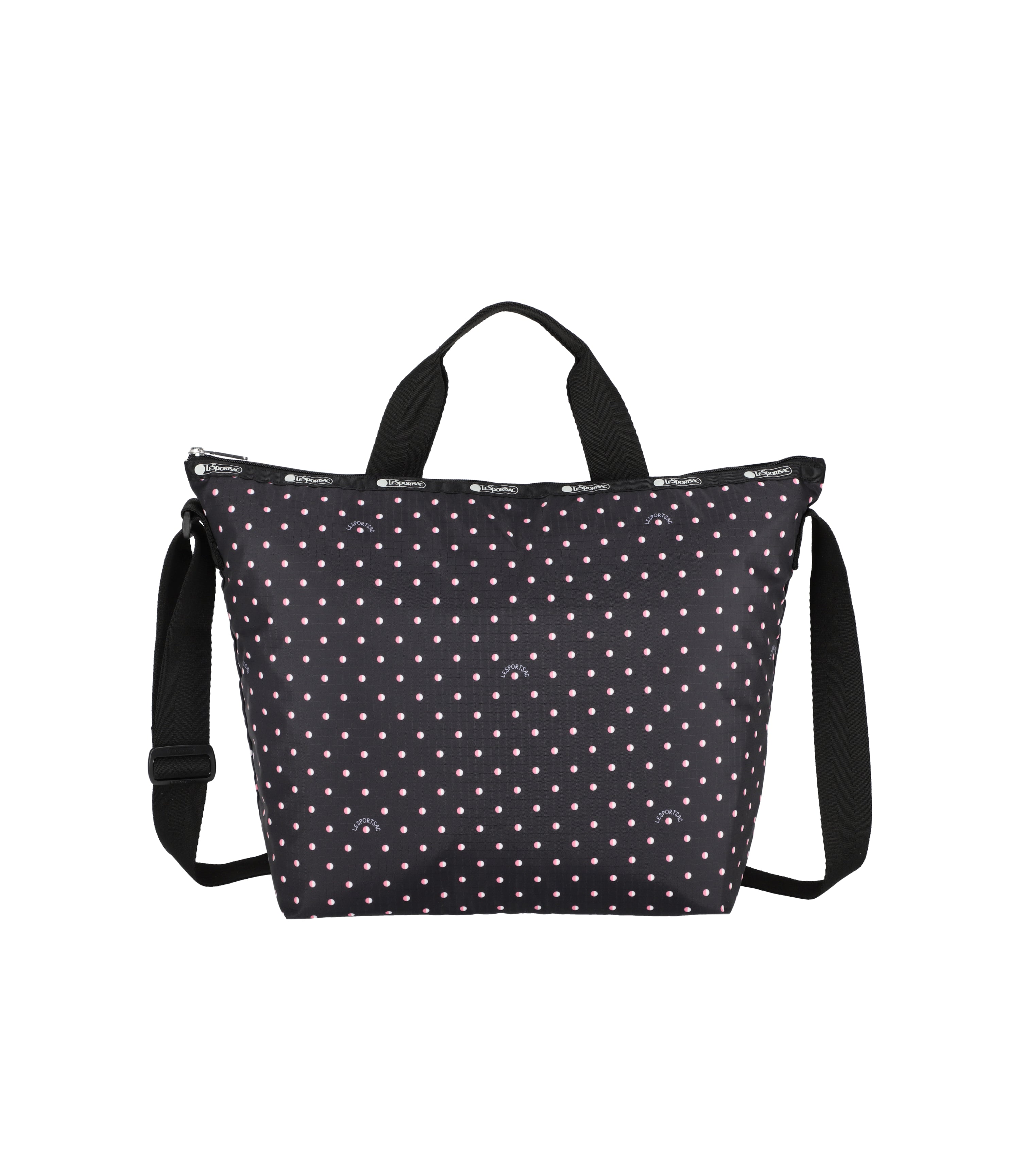 Pink Geo Dot print