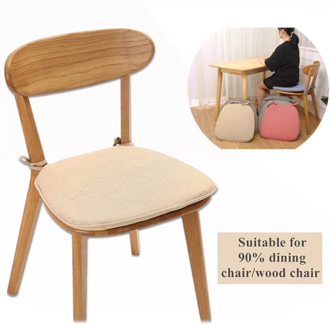 1/2/4 Pack Non-Slip U-Shaped Chair Cushions for Dining Chairs - Machine Washable Seat Pads for Indoor & Outdoor Use - Perfect for Kitchen, Patio, Office & Dining Room (Blue, Set of 1)