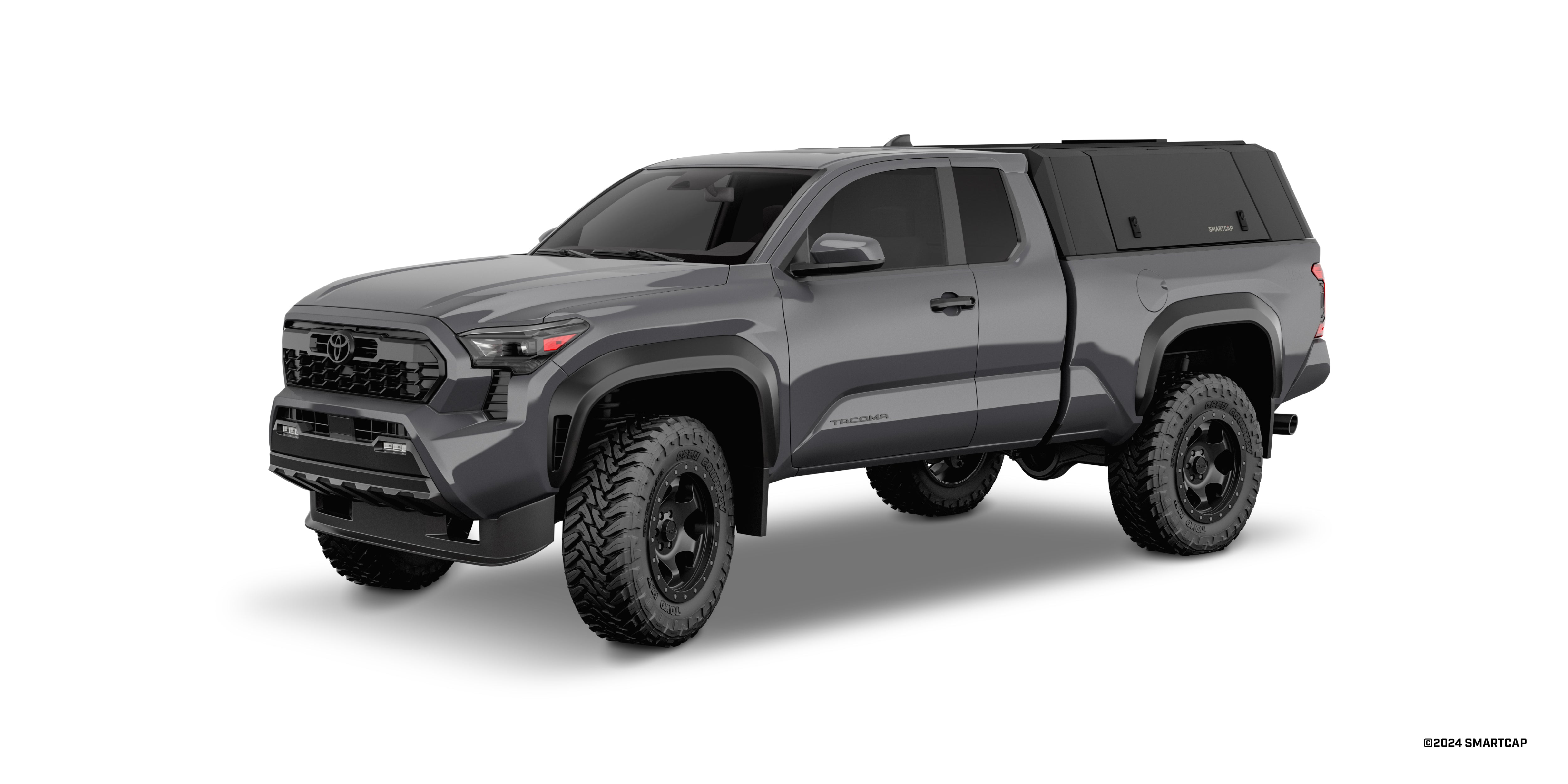 2024+ Toyota Tacoma 6' Standard Bed SmartCap EVOd Defender Truck Bed Cover - Durable Aluminum Canopy for Camping & Outdoor Adventures