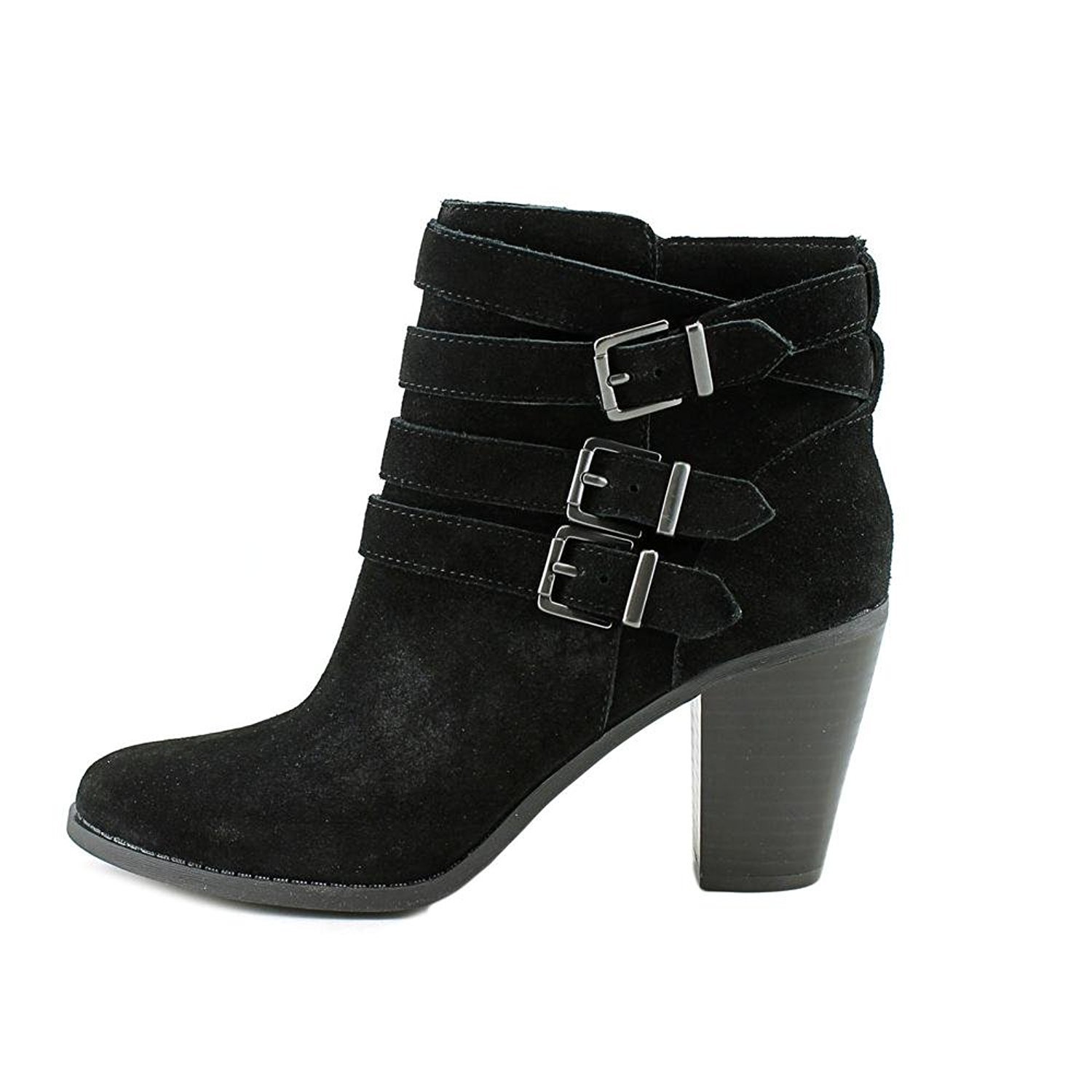 INC International Concepts Women's Laini Leather Closed Toe Ankle Boots - Stylish & Comfortable Fashion Boots for Casual Wear, Office & Night Out