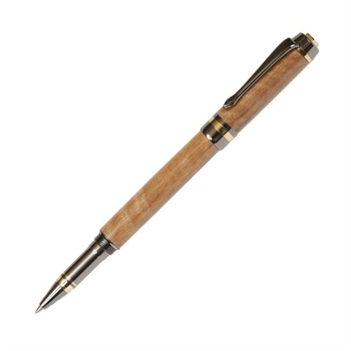 Lanier Pens Elite Rollerball Pen - Premium Gun Metal Finish - Smooth Writing Experience - Perfect for Office, Business Meetings & Gift Giving