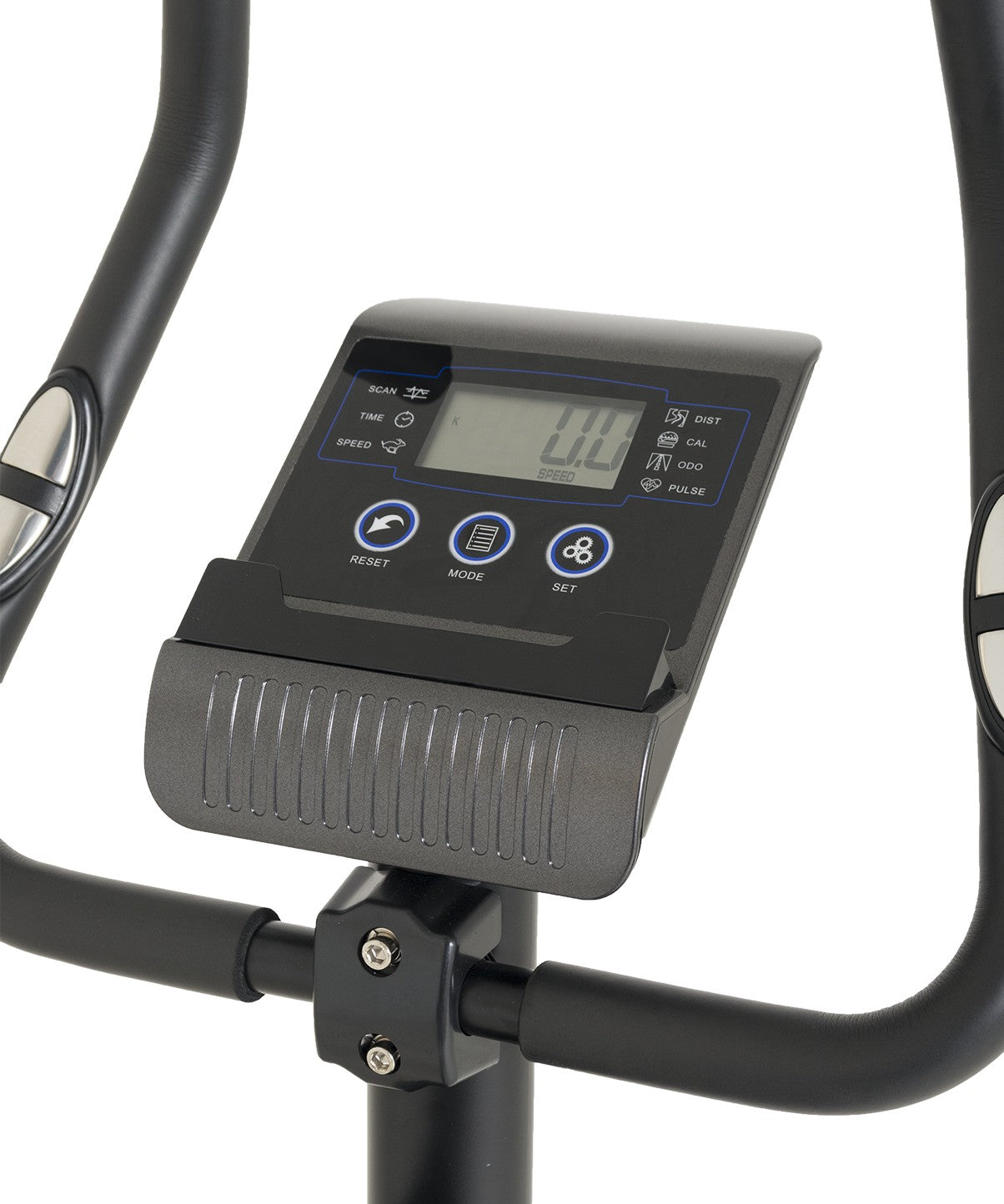 Best Upright Exercise Bike for Home Gym - Adjustable Magnetic Resistance Indoor Cycling Bike with LCD Monitor - Perfect for Cardio Workouts & Weight Loss