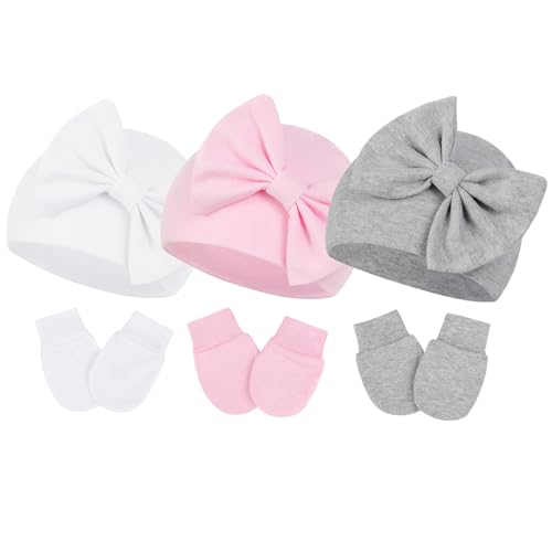 3pcs Pink & White & Grey