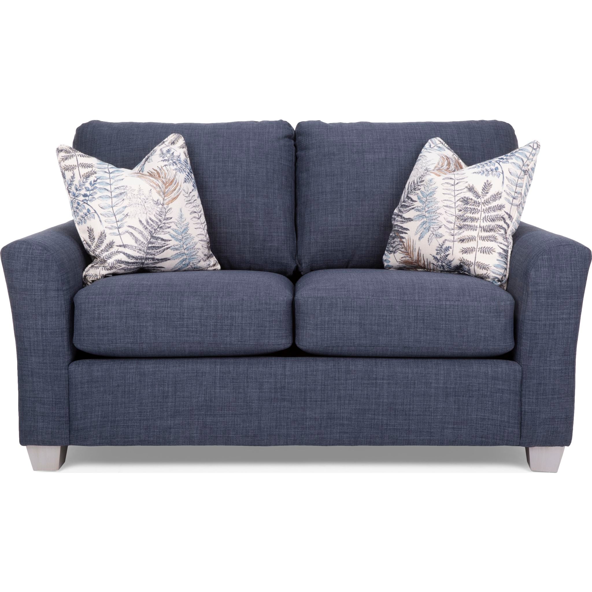 Alessandra Loveseat - Modern Upholstered Sofa for Living Room, Bedroom & Office | Comfortable Small Couch with Sturdy Wooden Legs | Perfect for Relaxing, Reading & Entertaining Guests
