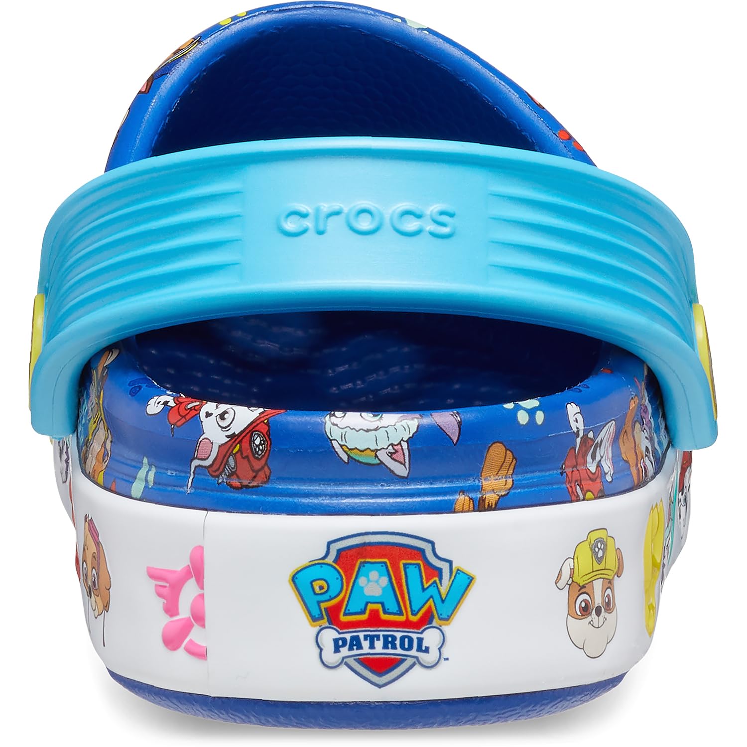 Crocs Paw Patrol Clogs for Kids & Toddlers - Lightweight Comfortable Water Shoes for Boys & Girls - Blue Unisex Sizes 8 US - Perfect for Beach, Pool & Outdoor Play