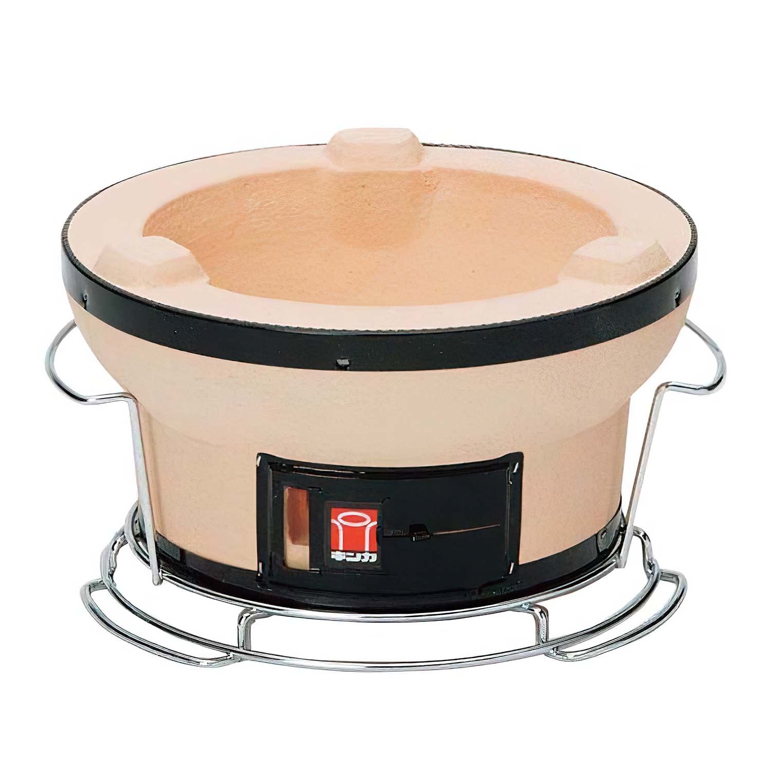 Premium Kinka Charcoal Shichirin Grill - Portable Japanese BBQ Grill for Outdoor Cooking, Camping & Backyard Parties - Authentic Jingisukan Style Charcoal Grill for Perfect Grilled Meat & Vegetables