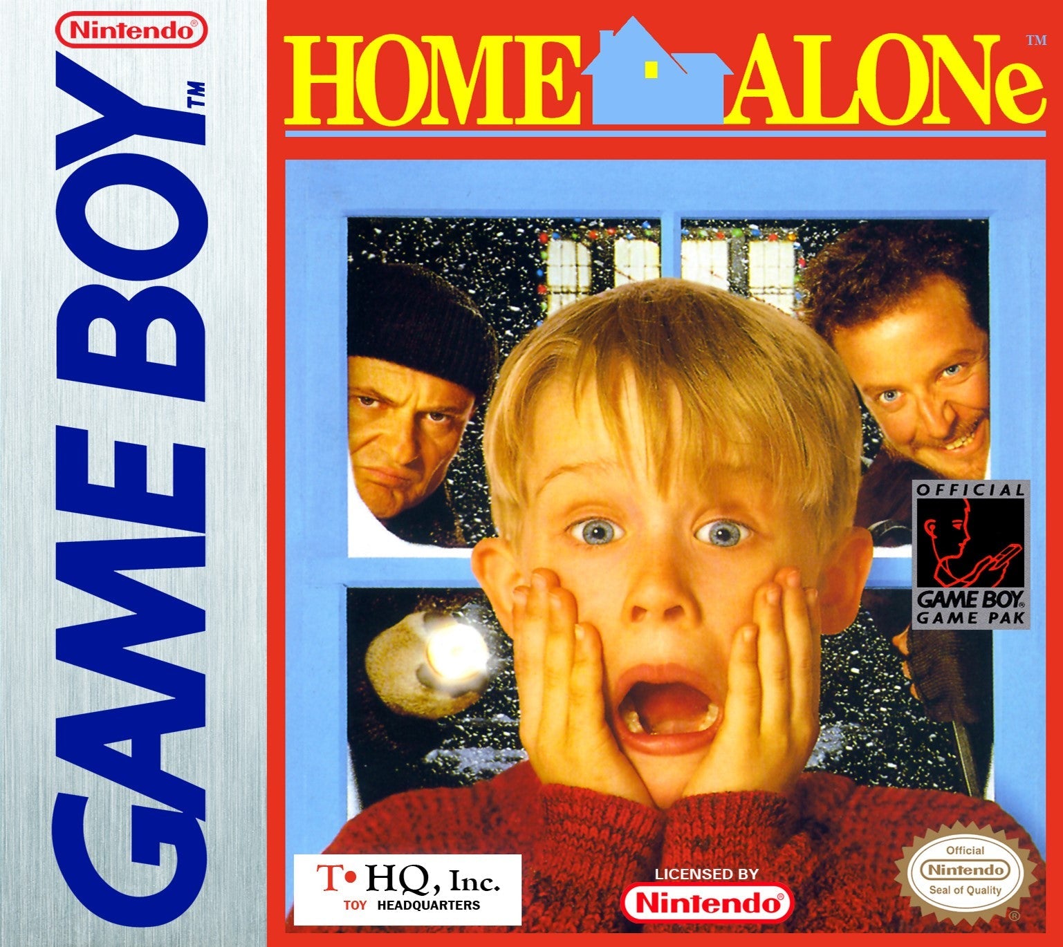 Vintage Home Alone Game Boy Video Games - Retro Nintendo Cartridge for Collectors & Gamers - Perfect for Nostalgic Gaming & Display