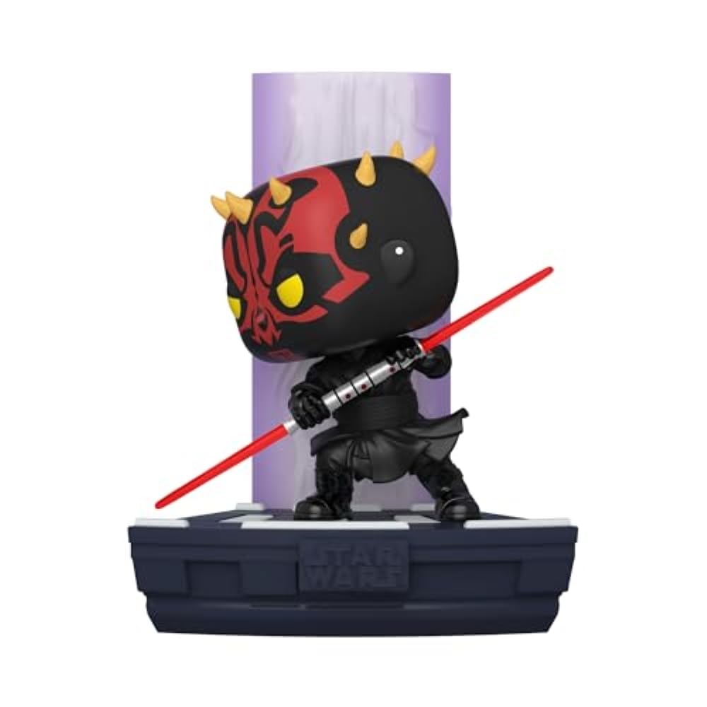 Funko Pop! Deluxe Star Wars: Duel of The Fates - Darth Maul Collectible Figure (Amazon Exclusive, Set of 3) | Perfect for Star Wars Fans, Display & Gift Giving