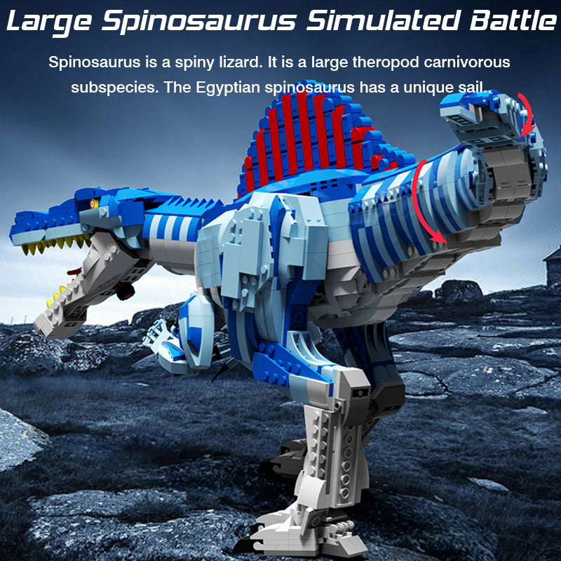 GAOMISI T2011 Spinosaurus Dinosaur Toy - Realistic Jurassic Dinosaur Figure for Kids, Collectors & Educational Play - Perfect for Birthday Gifts, Classroom Learning & Dinosaur Enthusiasts