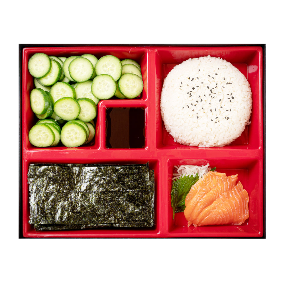 Premium Japanese Bento Box - Large 5 Compartment Lunch Container (12.25
