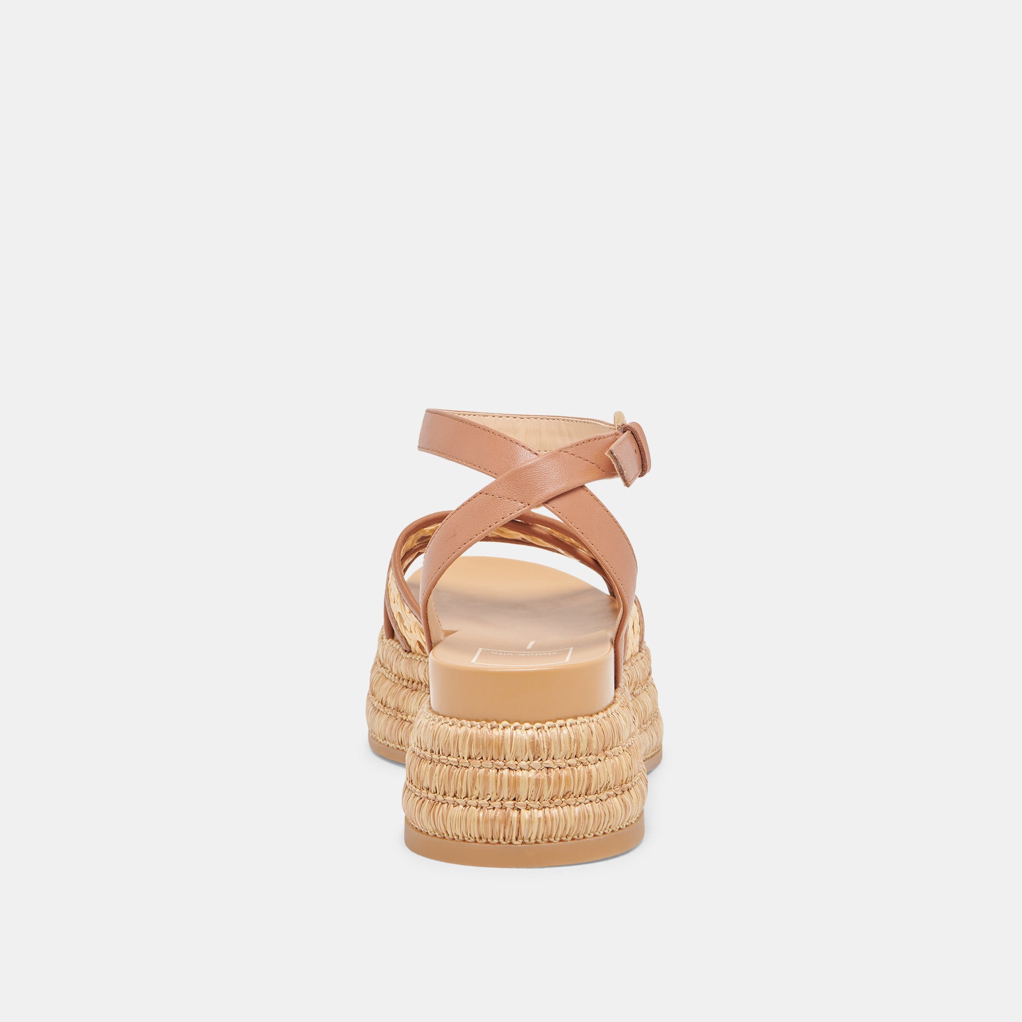 WRILEY Women's Woven Raffia Sandals - Comfortable Saddle Style Summer Shoes for Beach, Vacation & Casual Outings