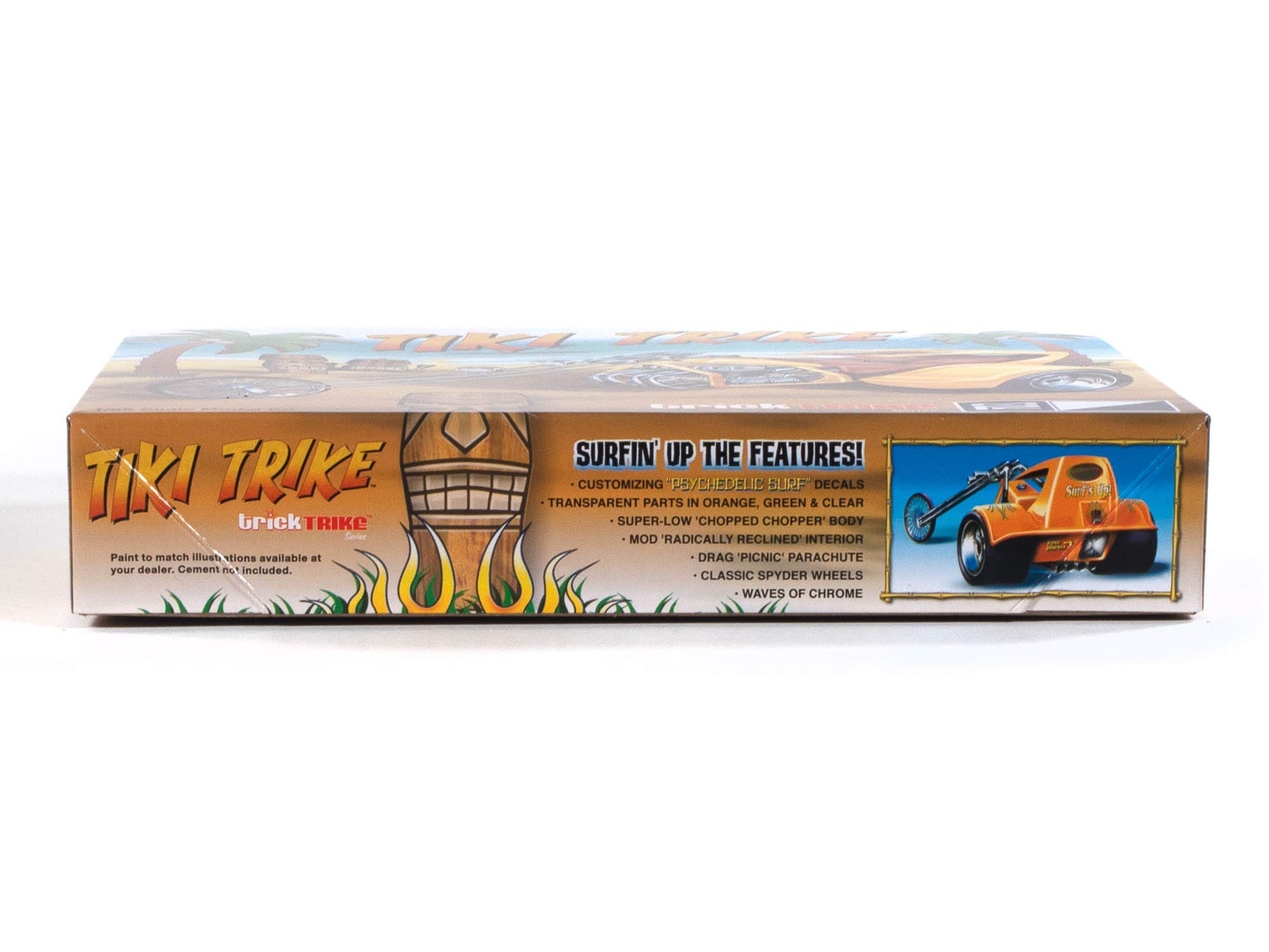 MPC Tiki Trike 1:25 Scale Plastic Model Kit - Trick Trikes Series Collectible for Adults & Hobbyists - Perfect for Display, DIY Projects & Gift Giving