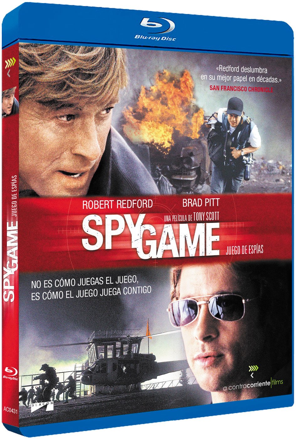 Spy Game (Region B) - Action Thriller Movie DVD - Perfect for Movie Nights & Spy Film Enthusiasts