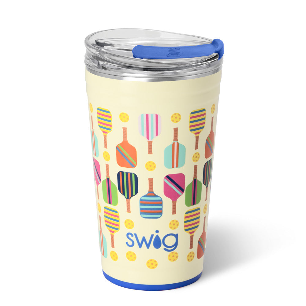 24oz Insulated Pickleball Party Cup - Perfect for Pickleball Games, BBQs, and Outdoor Gatherings