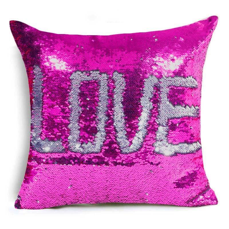 Enchanted Mermaid Pillow Cover - Soft & Stylish Decorative Throw Pillow Case for Bedroom, Living Room, or Kids Room Decor - Perfect Gift for Mermaid Lovers & Fantasy Theme Home Decor