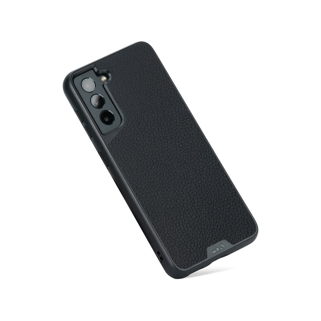 Premium Black Leather Phone Case for iPhone & Samsung - Limitless 3.0 Slim Fit Protective Cover with Card Slot | Perfect for Business, Travel & Everyday Use