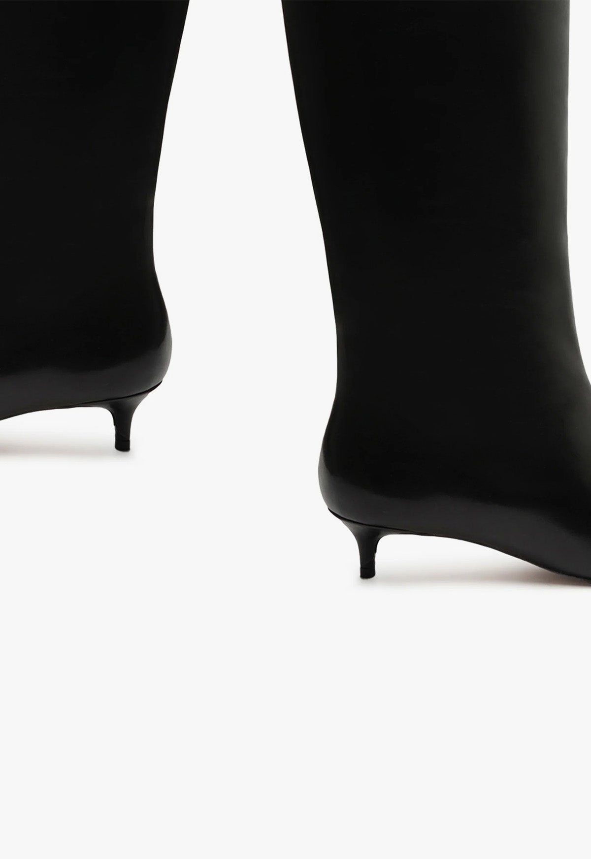 Gail Up Atanado Leather Boots for Women - Mid Heel Height 2.3 Inches - Stylish & Comfortable - Perfect for Office, Parties & Casual Outings - Model S2187600020004